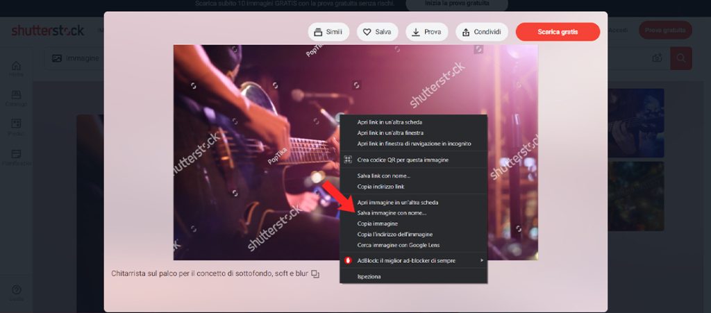 come rimuovere la filigrana dalle foto