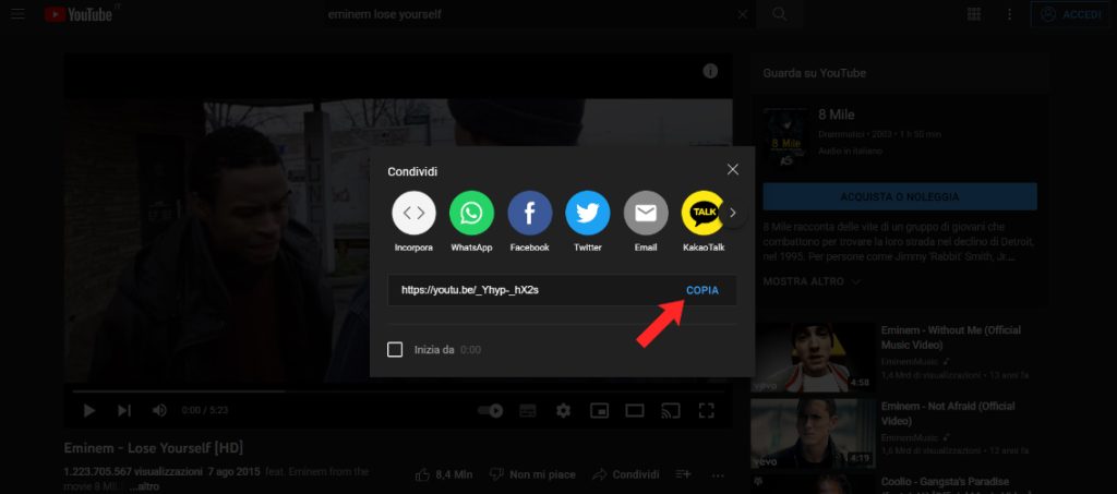 come convertire video youtube in mp3
