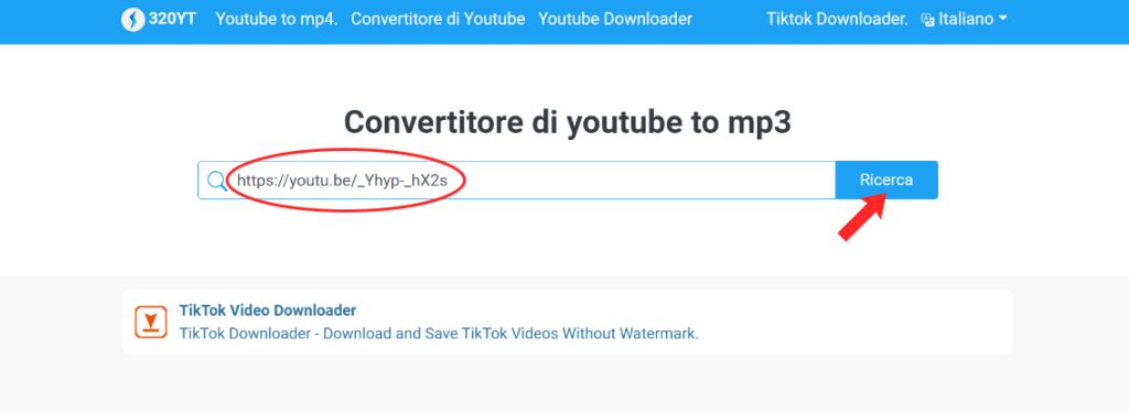 come convertire video youtube in mp3